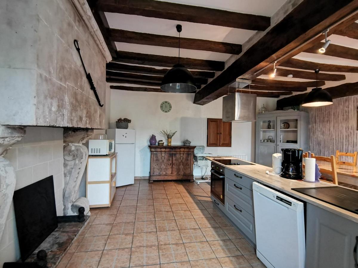 Aux Acacias Villa Braye-sous-Faye Buitenkant foto