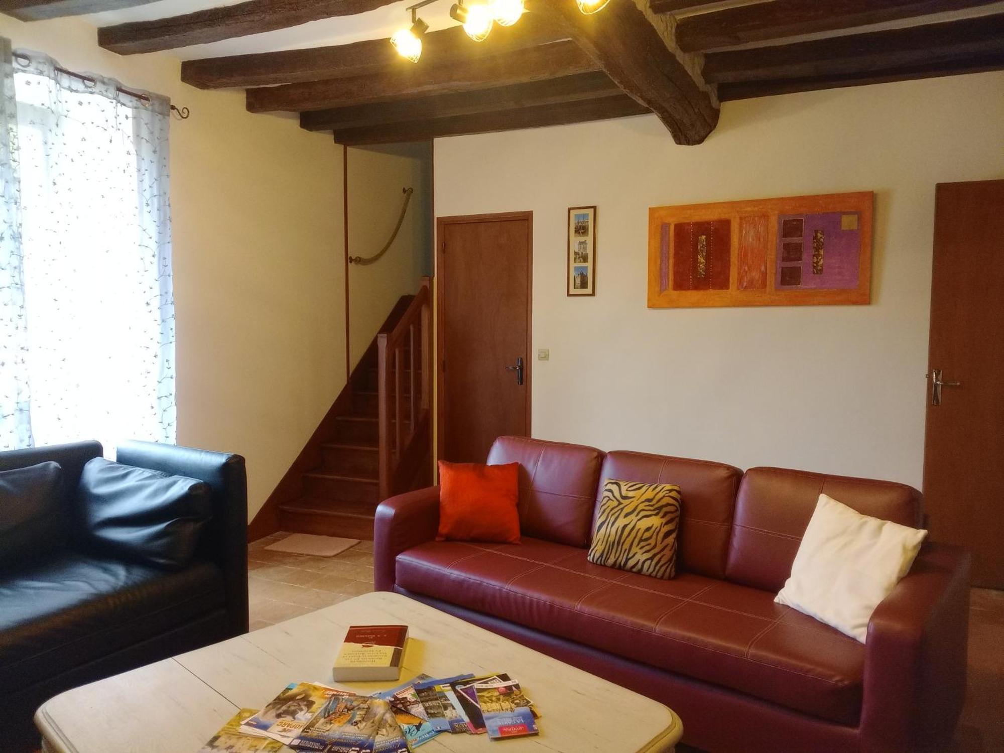Aux Acacias Villa Braye-sous-Faye Buitenkant foto